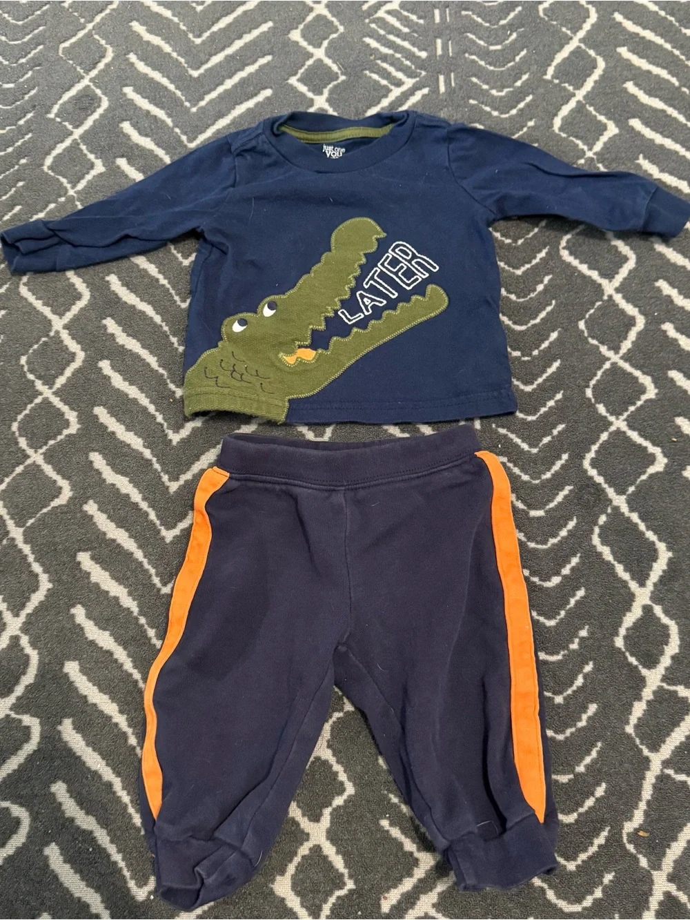 Baby boy shirt and pants set
